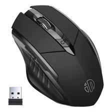 Mouse Inalámbrico Inphic, 700mah, Ergonómico, Óptico, Usb