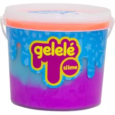 Gelelé Big Slime Balde 1,5kg Unicórnio Meleca Modelar Barato