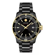 Movado Reloj Para Hombre Serie 800 Con Esfera Negra - 260016