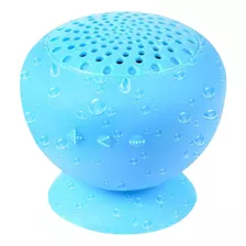 Artcreativity Altavoz Bluetooth De Succión Impermeable, Azul