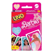 Jogo De Cartas Uno Barbie O Filme - Original Mattel