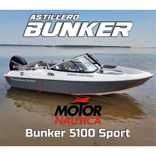 Bunker 5100 + Mercury 50hp 2t Oferta Motornautica !