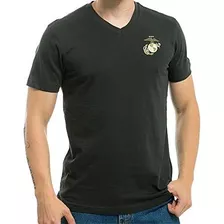 Rapiddominance Marines - Camiseta Militar Con Cuello En V, C