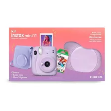 Kit Camera Instax Mini 11 Bolsa S. Lilas