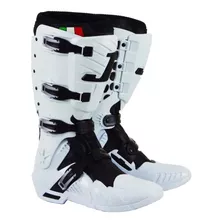 Bota Motocross Jett Lite Trilha Enduro Nova Branca Ou Preta 