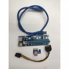 1 Pci-e Riser 1x To 16x Ver 006c - Crypto Minería - Usado