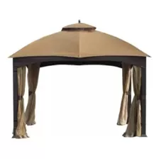 Toldo Gazebo Pergola Exterior Jardin Cortinas 335x304x365c1