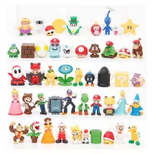 Set 12 Figuras Super Mario Bros Al Azar Sin Repetir
