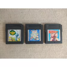 Lote 3 Juegos Game Boy Color Originales (rugrats, Bugs)
