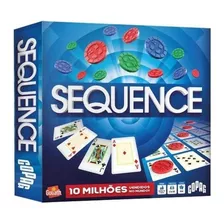 Jogo Game De Tabuleiro Sequence Cartonado Para Familia 31553