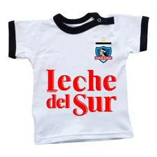 Polera M/c (camiseta) Colo Colo Niño Bebé Leche Del Sur Bn