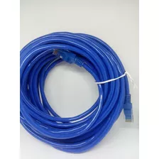 Cable De Red Patch Cord Cat6 30 Metros Azul 
