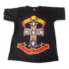 Camiseta Guns N Roses Appetite For Destruction Rock Metal