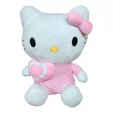 Pelúcia Hello Kitty Bailarina Com Coração E Laço 60cm