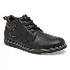 Botin Casual Vermont 800 Color Negro Para Hombre Tx8