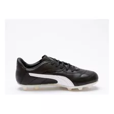 Botines De Fútbol Puma Borussia Color Puma Black/puma White/gold Con Suela Fg Apto Césped Natural Firme Hombre 44 Ar