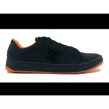  Zapatillas Dc Lifestyle Hombre Stiker Ss Negro/naranja 