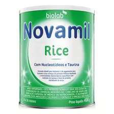 Novamil Rice Fórmula Infantil Em Pó Biolab Lata 400g 