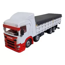 Caminhão Bitruck Scânia P320 Gigante Carroceria Miniatura