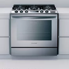 Fogão Brastemp 5 Bocas De Embutir Cor Inox Forno Elétrico Co