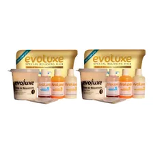 2 Mini Kit Completo Regular Relaxamento Guanidina Evoluxe