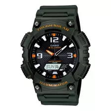 Reloj Casio Verde Hombre Aq-s810w-3avdf 100% Original 