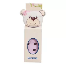 Naninha De Bichinhos Para Bebe Urso Rosa Magnífica