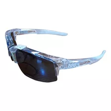 Lentes 100% Bici Speedcoupe Aurora Blanco Azul Con Detalle