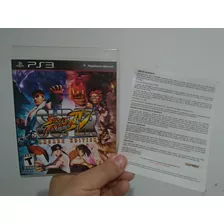 Jogo Ps3 Super Street Fighter Iv: Arcade Edition Completo