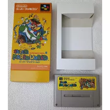 Super Mario World - Super Famicom (caixa Repro)