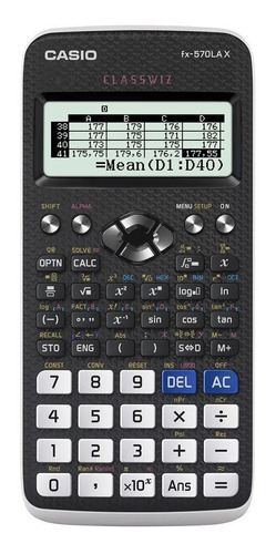 Casio Fx570lax Bk Calculadora Cientifica 553 Funciones