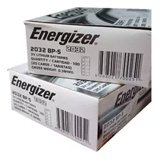 Pilas Cr2032 Energizer Caja X20 Blister (100 Unidad)