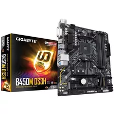 Tarjeta Madre Gigabyte B450m-ds3h Am4 Ddr4 Micro Atx Hdmi /v