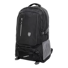 Mochila Grande 80 Litros Mochila Viajera Outdoor Trekking Color Negro