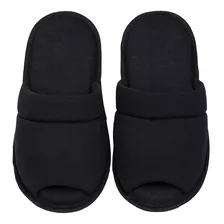 Chinelo De Quarto Pantufa Masculina Preto Super Confortavel