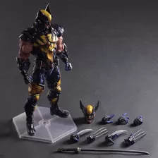 Wolverine Play Arts Kai 27cm Variant Logan Pré Venda