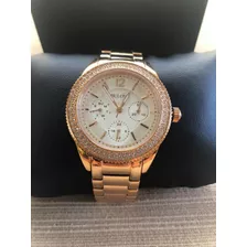 Reloj Bulova Para Mujer Color Oro Rosa