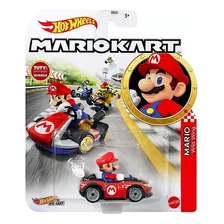 Hotwheels Mario Kart Mario Wild Wing Escala 1/64 Mattel Color Rojo