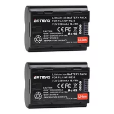 Kit 2x Bat Np-w235 W235 Para Fujifilm Xt4 Xt5 Xh2 Gfx100s E