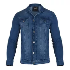 Campera Jean Hombre Mockba By Farenheite Gentto Azul