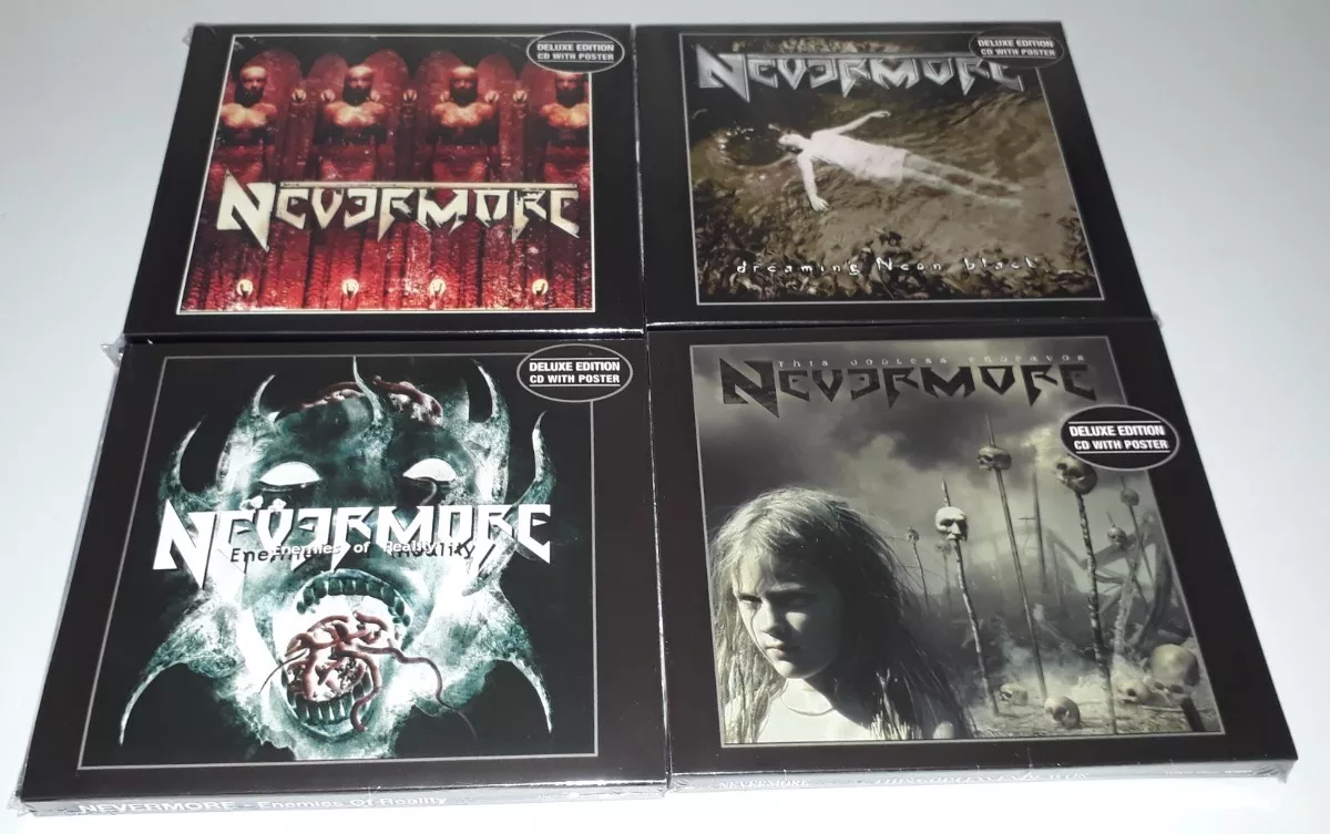 Nevermore 4 Cds Novos Lacrado (c/ Warrel Dane/sanctuary)