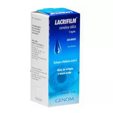 Lacrifilm 5mg/ml Solução Oftálmica Frasco Gotejador Com 15ml