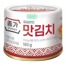 Kimchi Em Conserva Acelga Em Lata Vegano 160g Comida Coreana