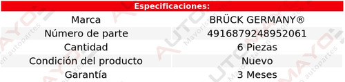 6- Inyectores Combustible Bruck 4runner V6 4.0l 2002-2009 Foto 2