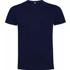 Polera Azul Marino Premium Algodon Niño