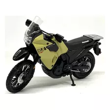 Moto Kawasaki Klr 650 1:18 Maisto