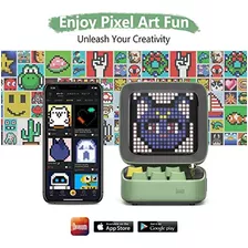 Divoom Ditoo Altavoz Bluetooth Programable Pixel Art Led Que