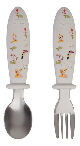 Tiny Love, Kit De Talheres Em Silicone, Boho Chic Natureza