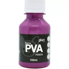 Tinta Pva Fosca Gliart 100ml Cor Magenta