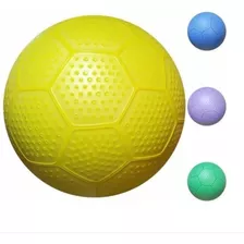 6 Mini Bolas D Vinil Bico De Jaca Coloridas Futebol Brindes. Cor Sortidas